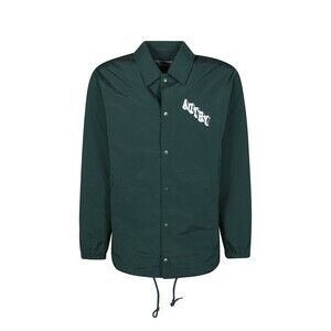 Autry Lightweight Green Jacket With Logo Detail And Adjustable Hem - NWT